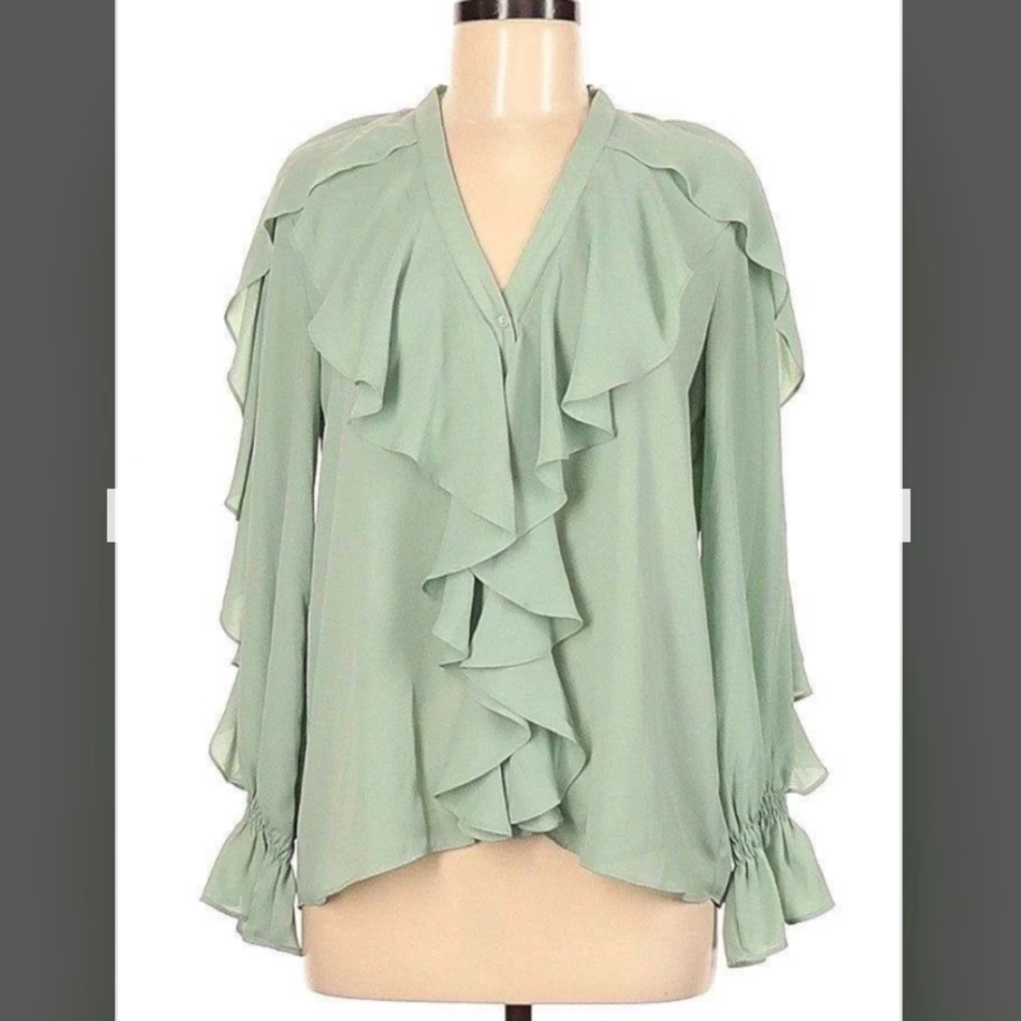 Jätte fin grön blus från zaraaa!!!