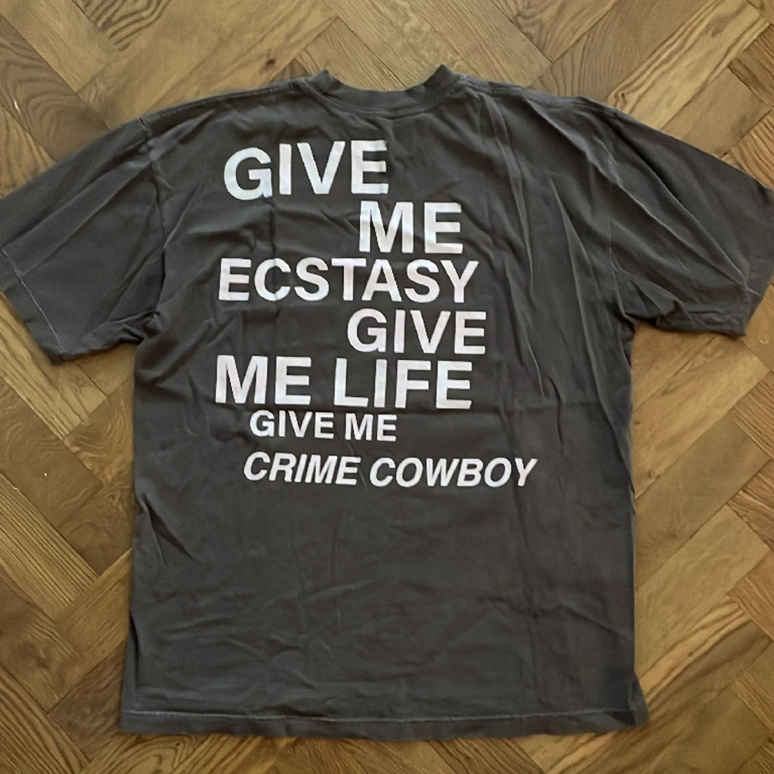Brun crime cowboy t-shirt  - 91