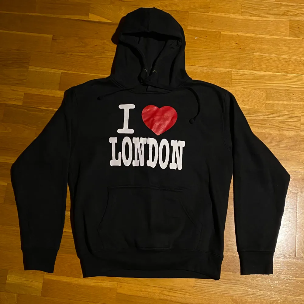 I Love London Hoodie Varm & mjuk hoodie . Hoodies.