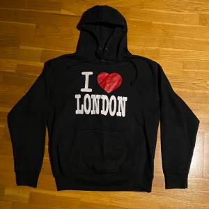 I Love London Hoodie Varm & mjuk hoodie 