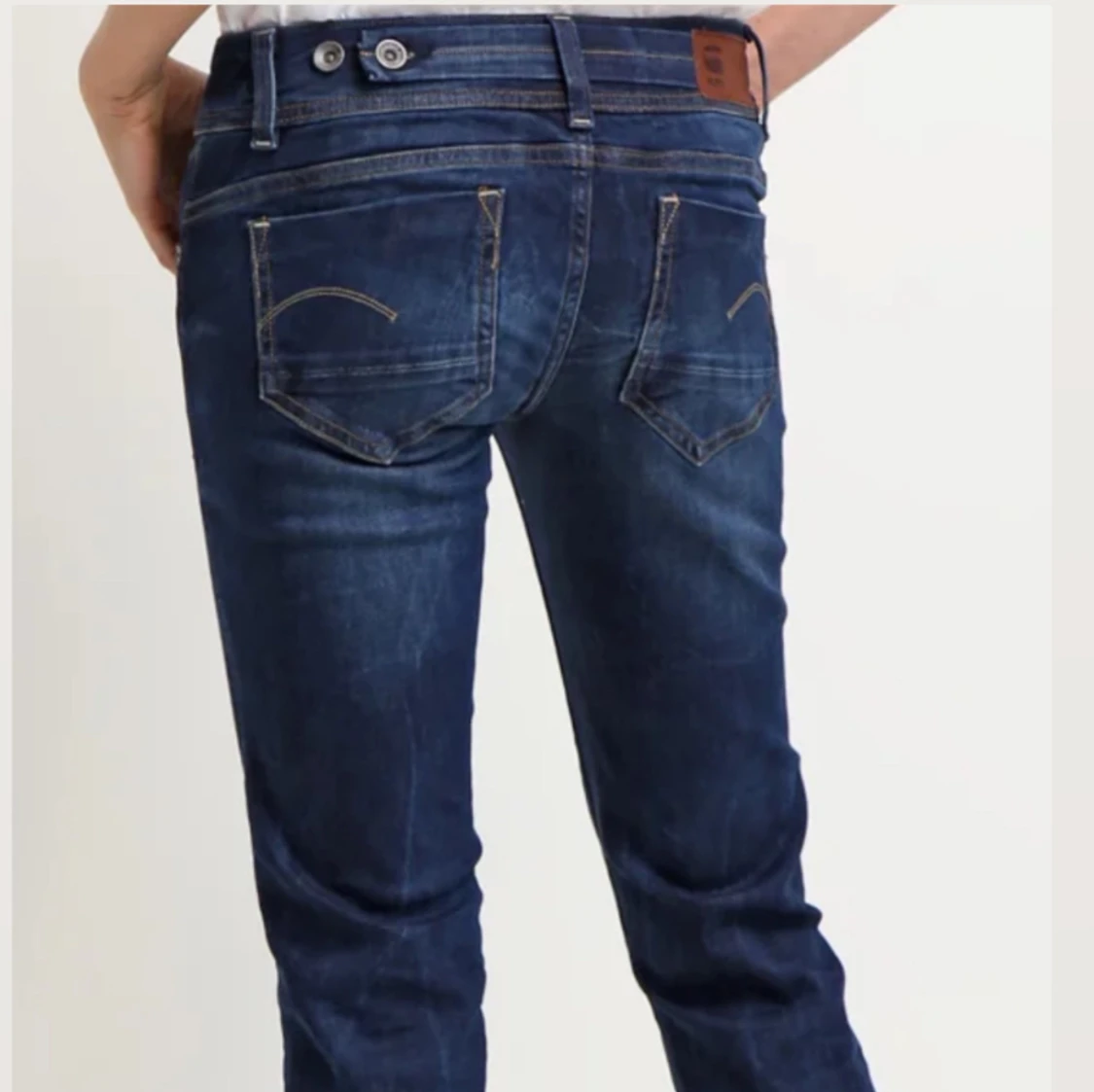 Lågmidjade jeans - 90