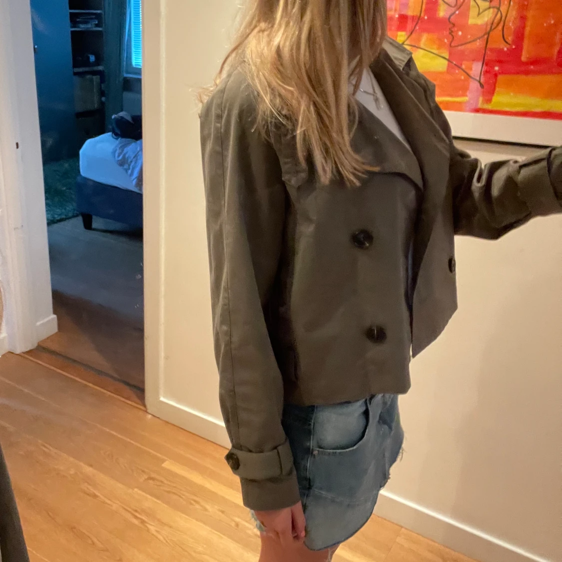 Kort trenchcoat - 91