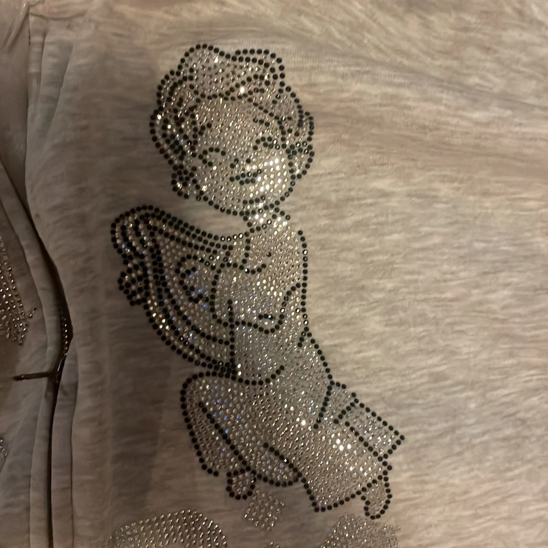Rhinestone ziphoodie  - 92