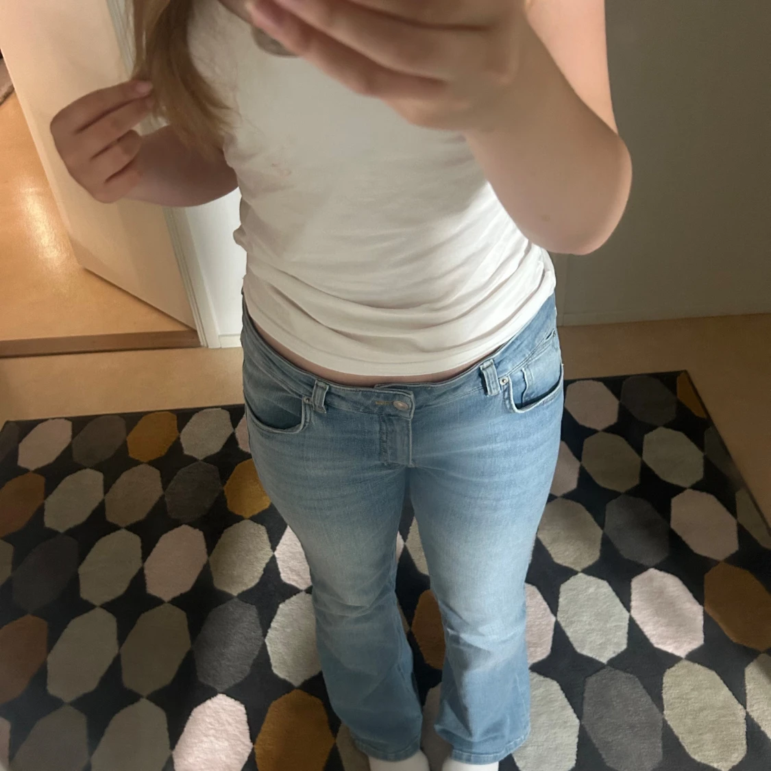 Jeans från lager 