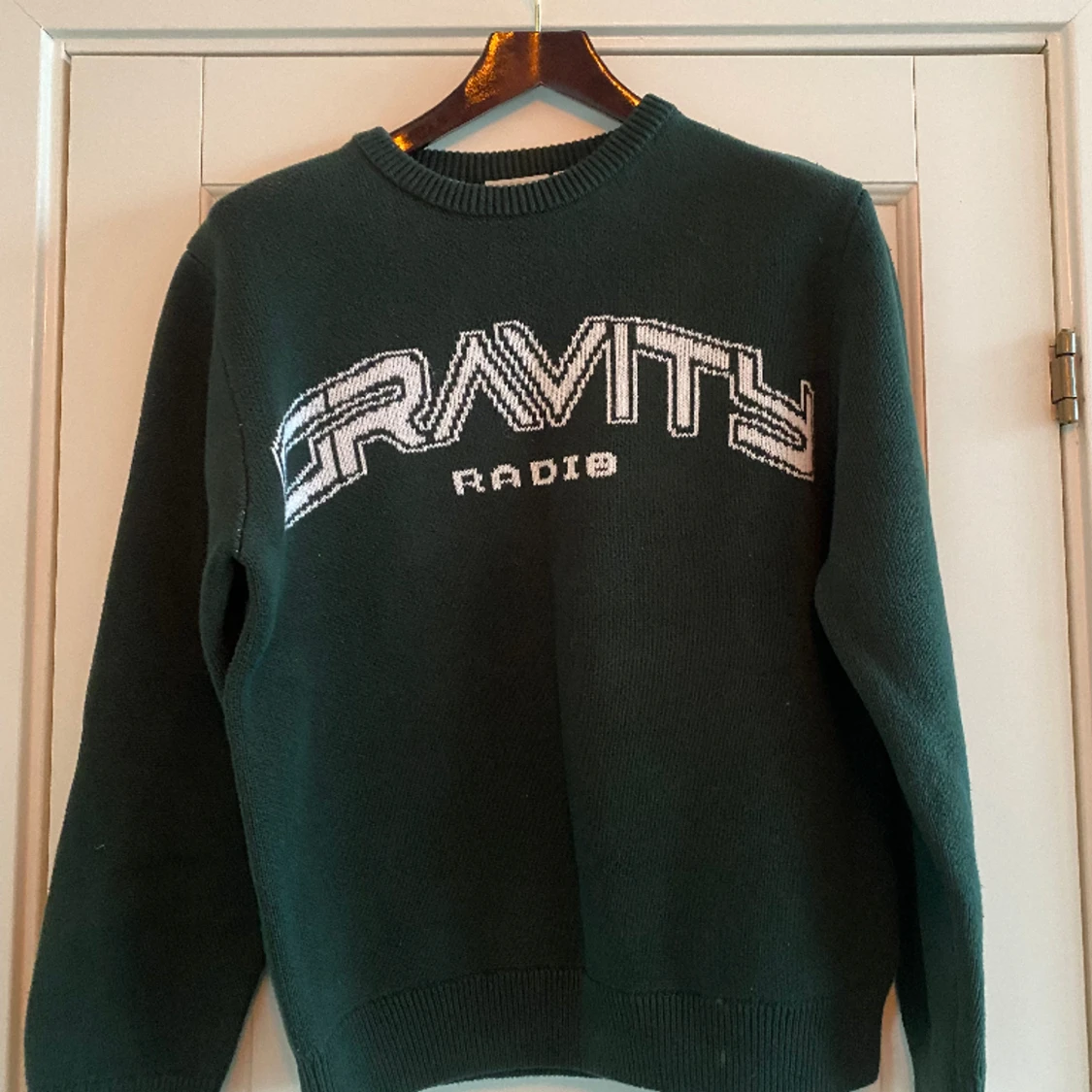 Heavyweight stickad tröja