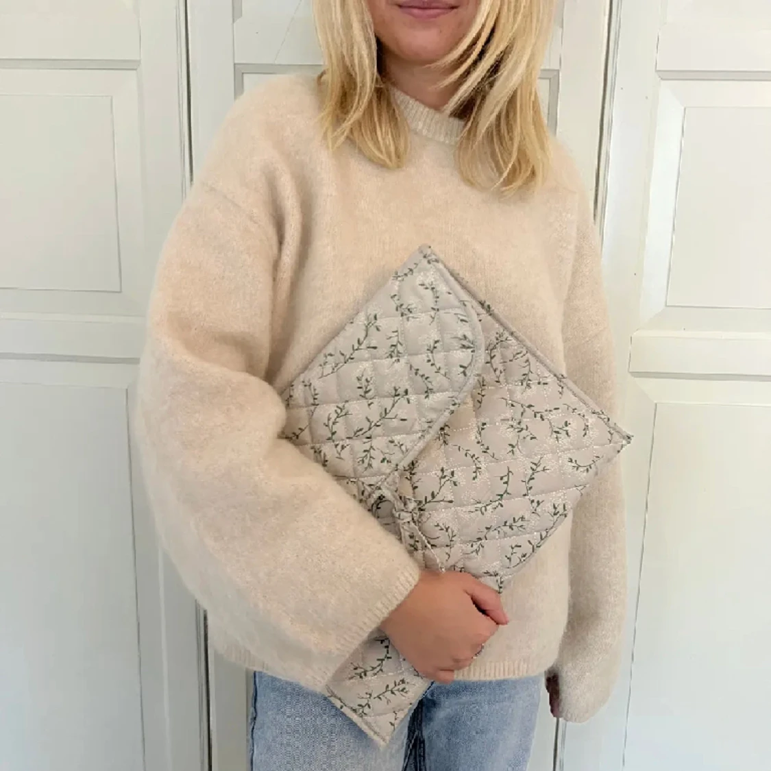 H&M Ull stickad tröja  - 90