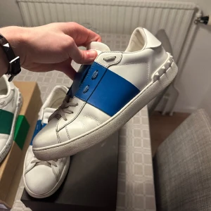 Valentino skor - Blåa och gröna valentino skor båda köpta från haiendo shop. Box o kvitto finns.  Blåa: 2200kr (storlek 41) Gröna:3200kr (storlek 41.5) om man köper båda: 4200kr