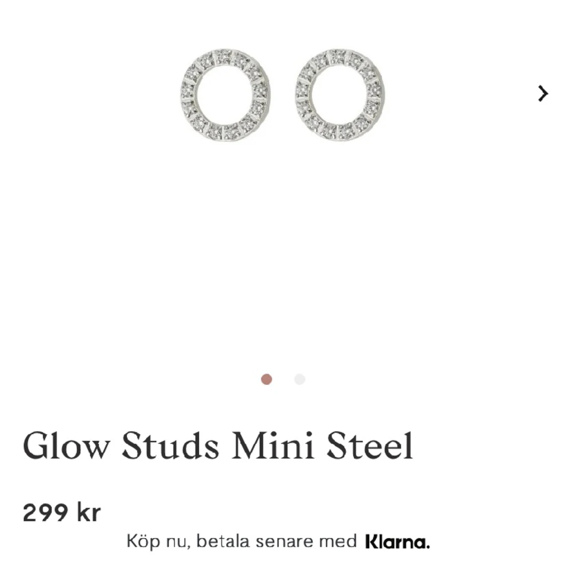 Silver örhängen - 90