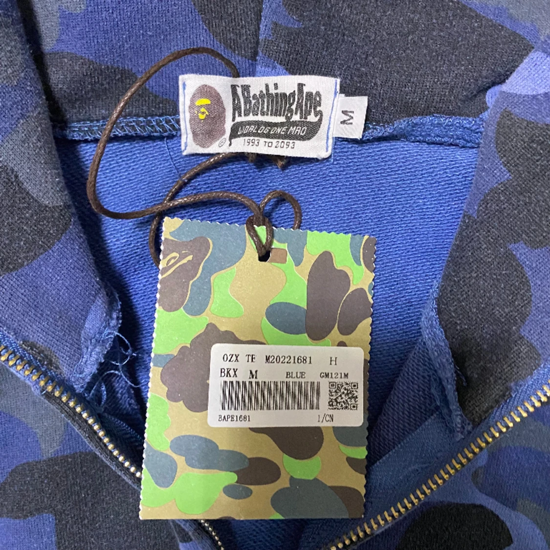 Bape Zip Hoodie - 90