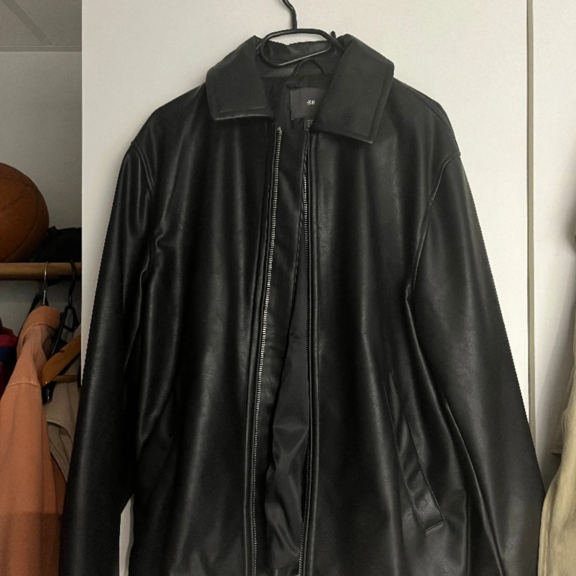 Läderjacka - 90