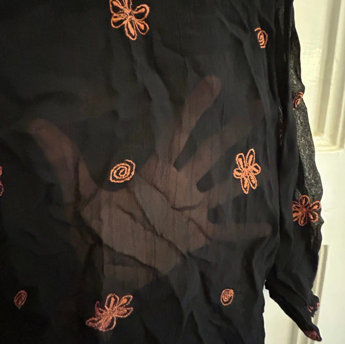 00s semitransparent blouse