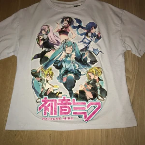 Vocaloid t-shirt - Size is 11-12 and 152cm I think it’s an s it’s an voicaloid t-shirt from Zara 