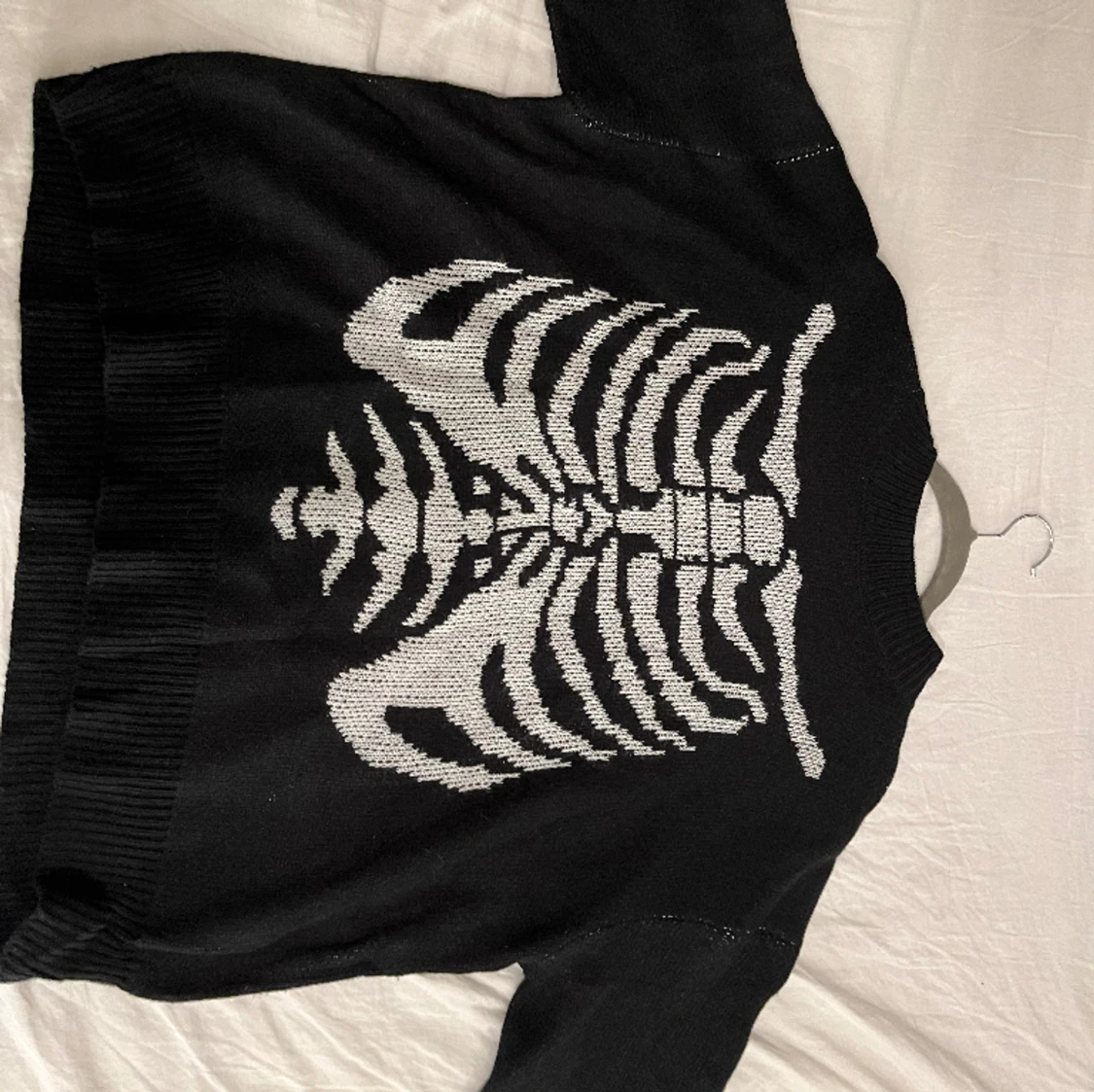 ”Grunge” stickad tröja 