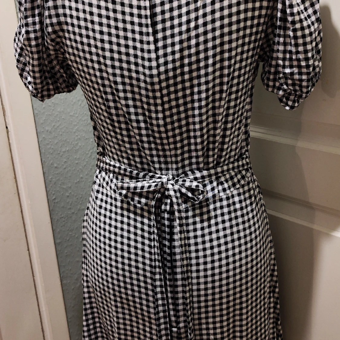 Rutig klänning  - 90