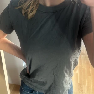 Zara T-shirt  - Säljer denna T-shirt från zara med liten polokrage och den är i bra skick!💗