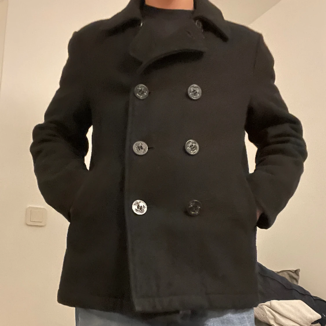 Tjock skepparkavaj/rock