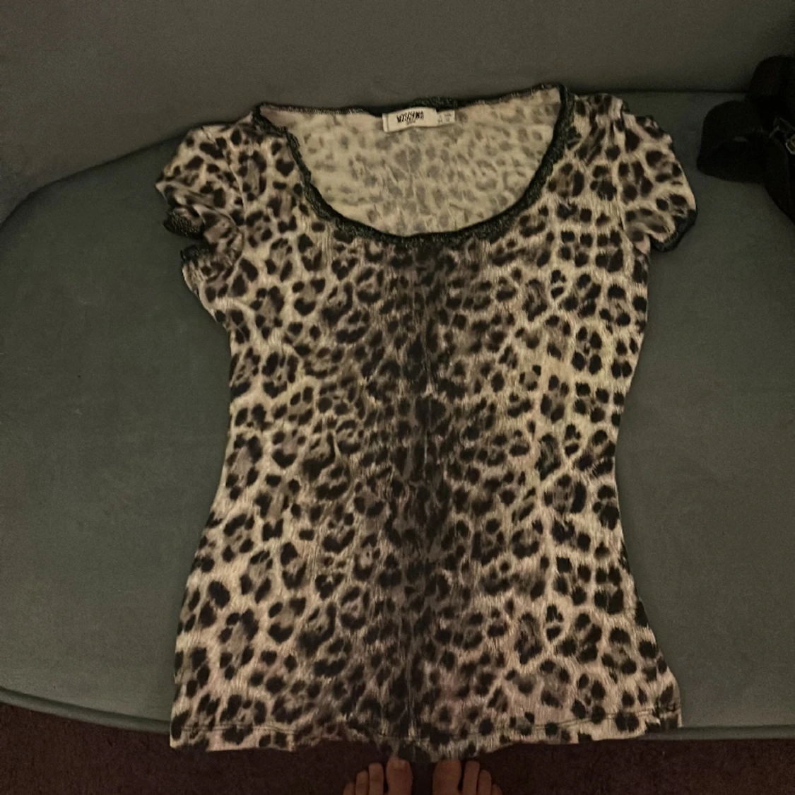 Leopard Moschino t-shirt.