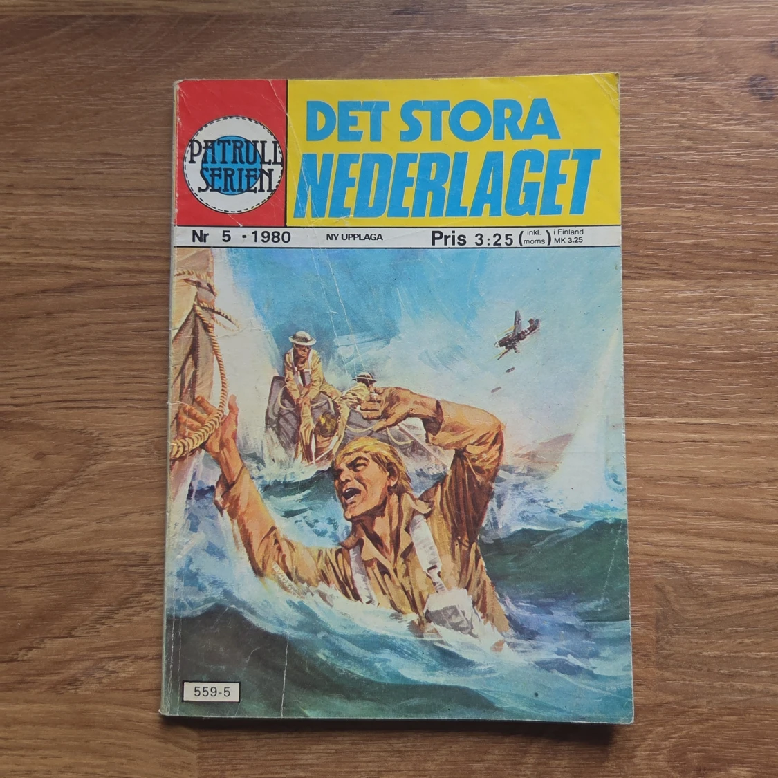 Det stora nederlaget - Patrullserien nr 5 år 1980