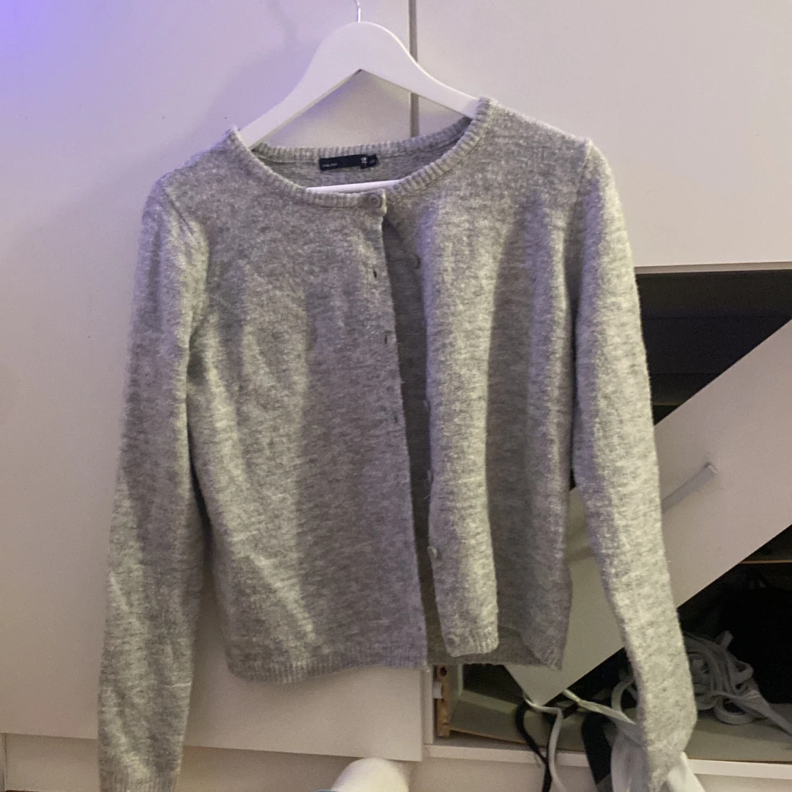 Grå kofta från 157, XS