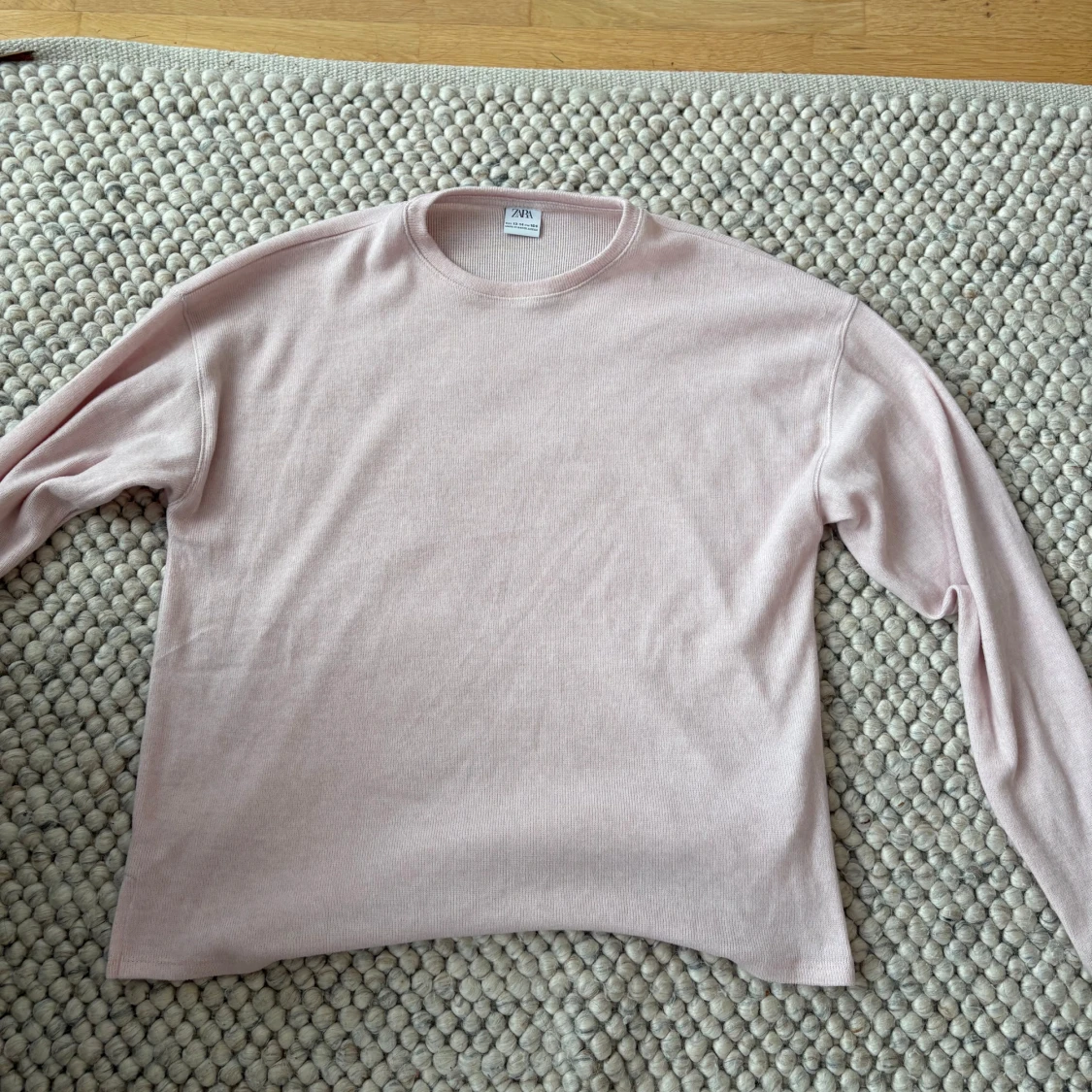 Ljusrosa långärmad tröja från Zara - 1