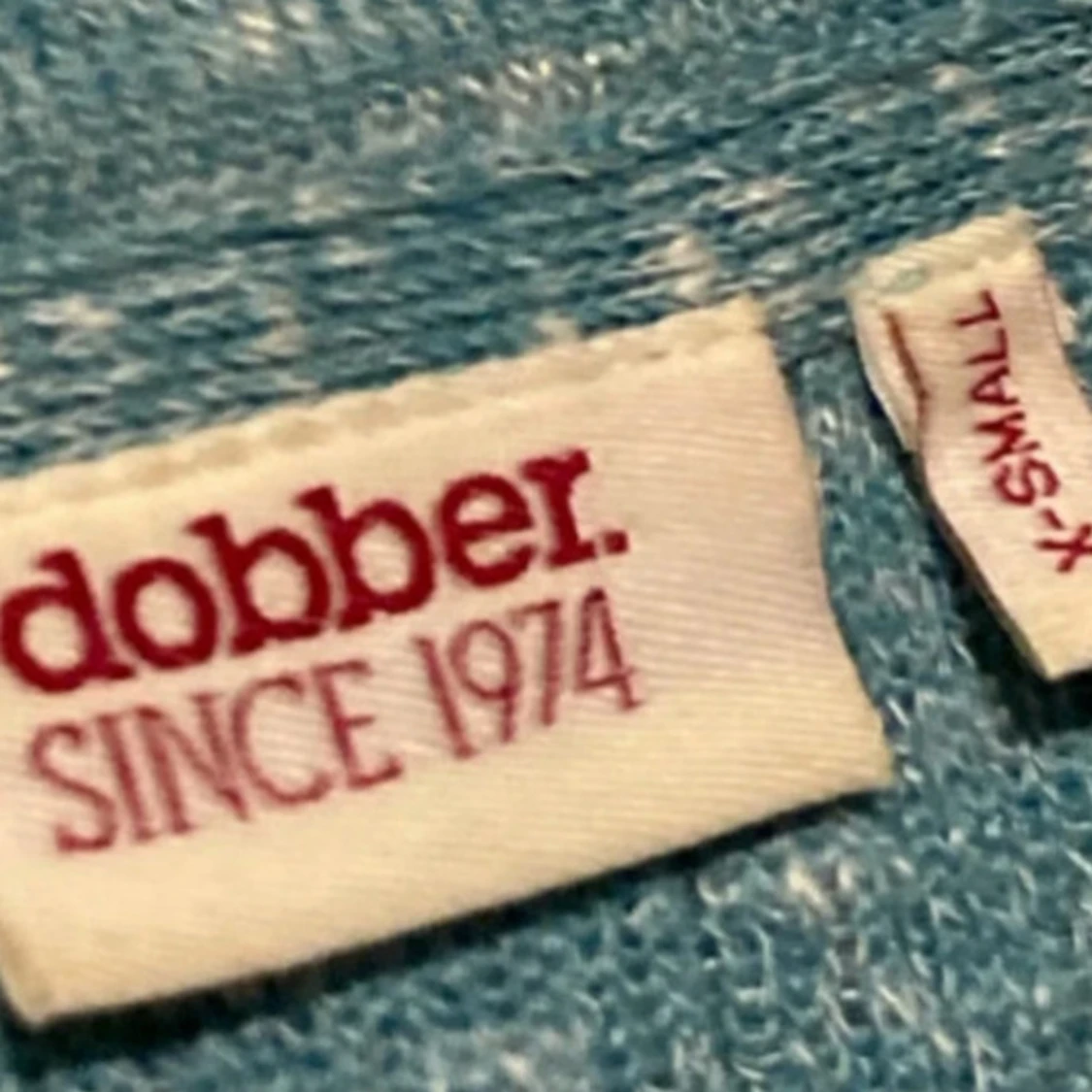 Blå ribbad klänning från Dobber XS - 2