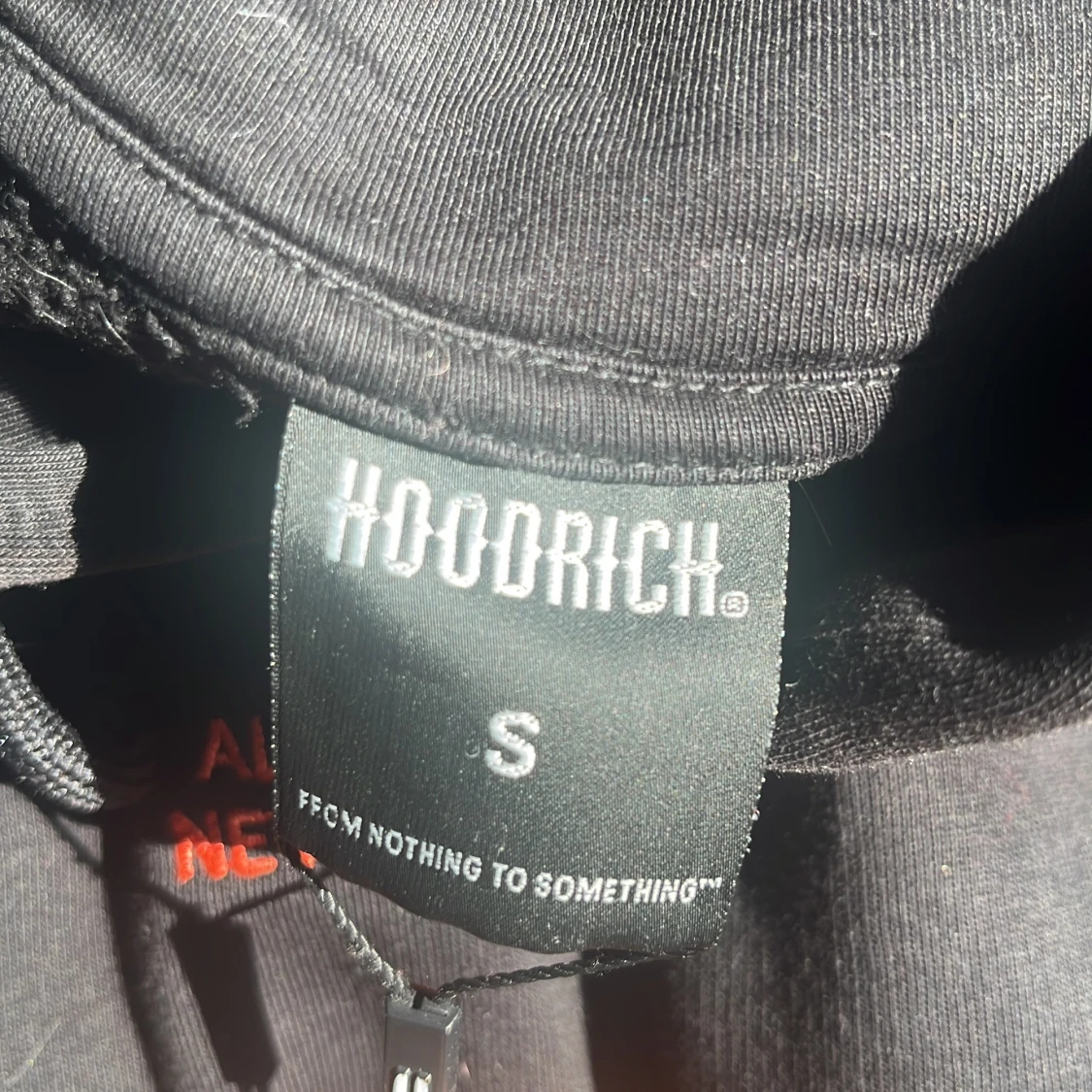 Svart Hoodrich hoodie  - 3