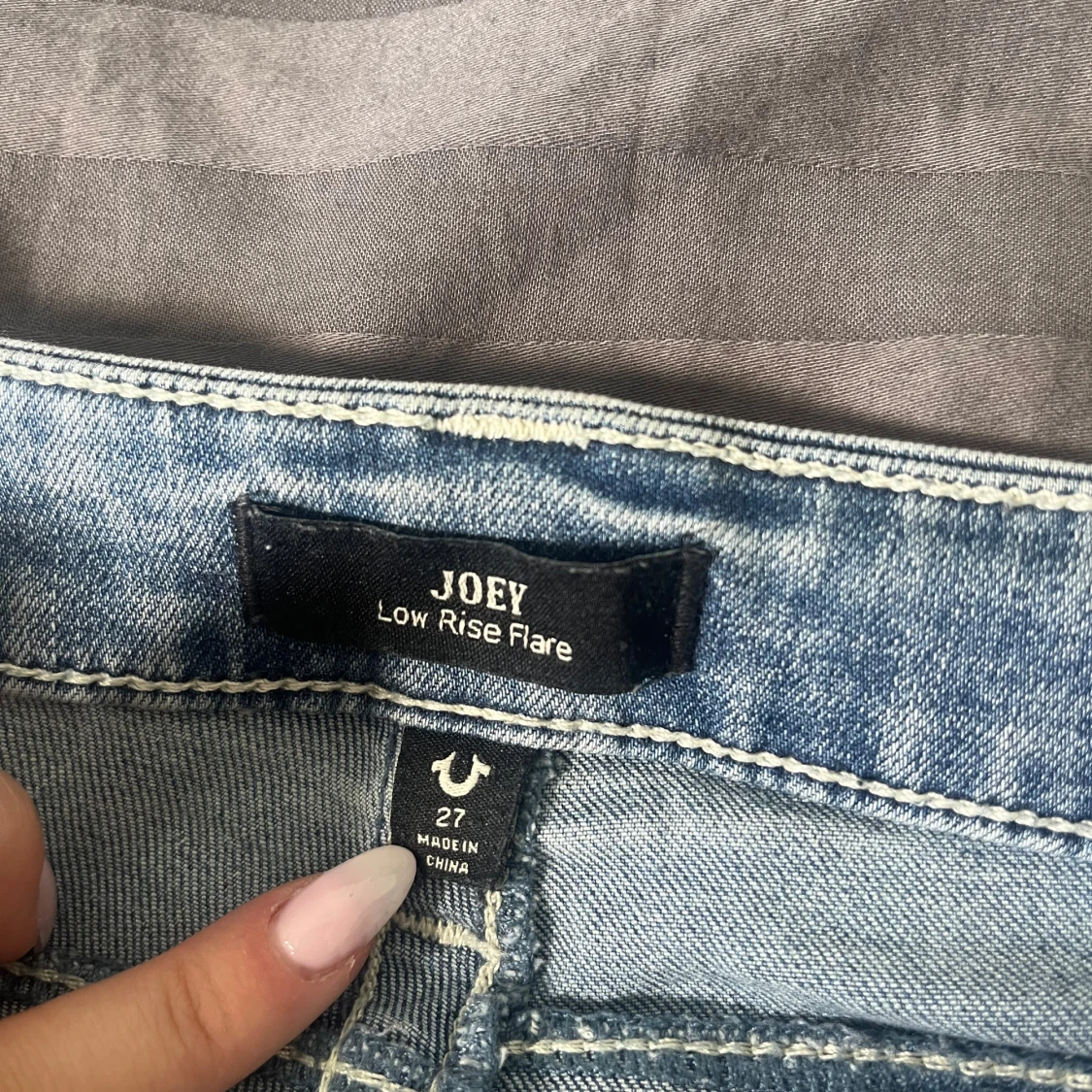 True Religion Joey Low Rise Flare Jeans - 3