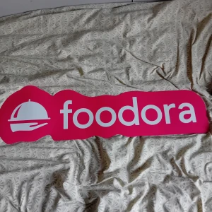 Foodora skylt magnetisk - Magnetisk foodora skylt dekoration för rum 
