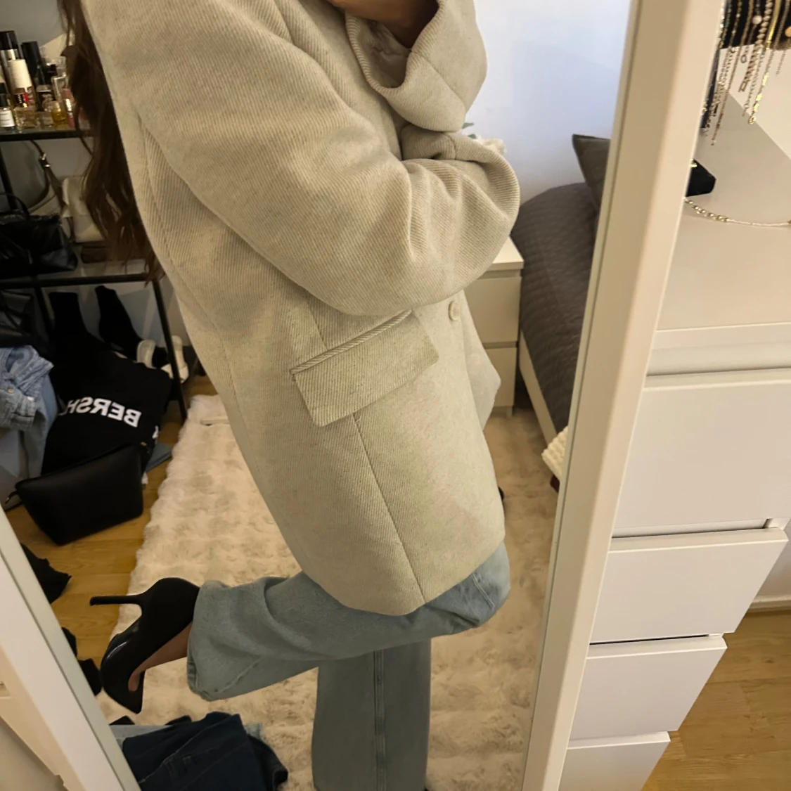 Beige kavaj i manchester - 2