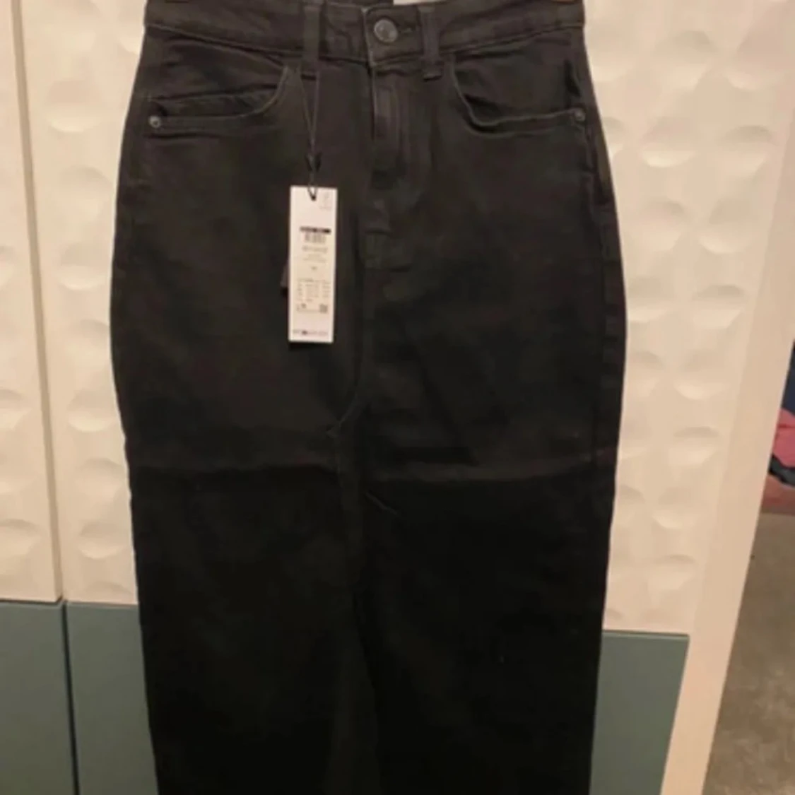 Svart lång Jeanskjol!  - 3