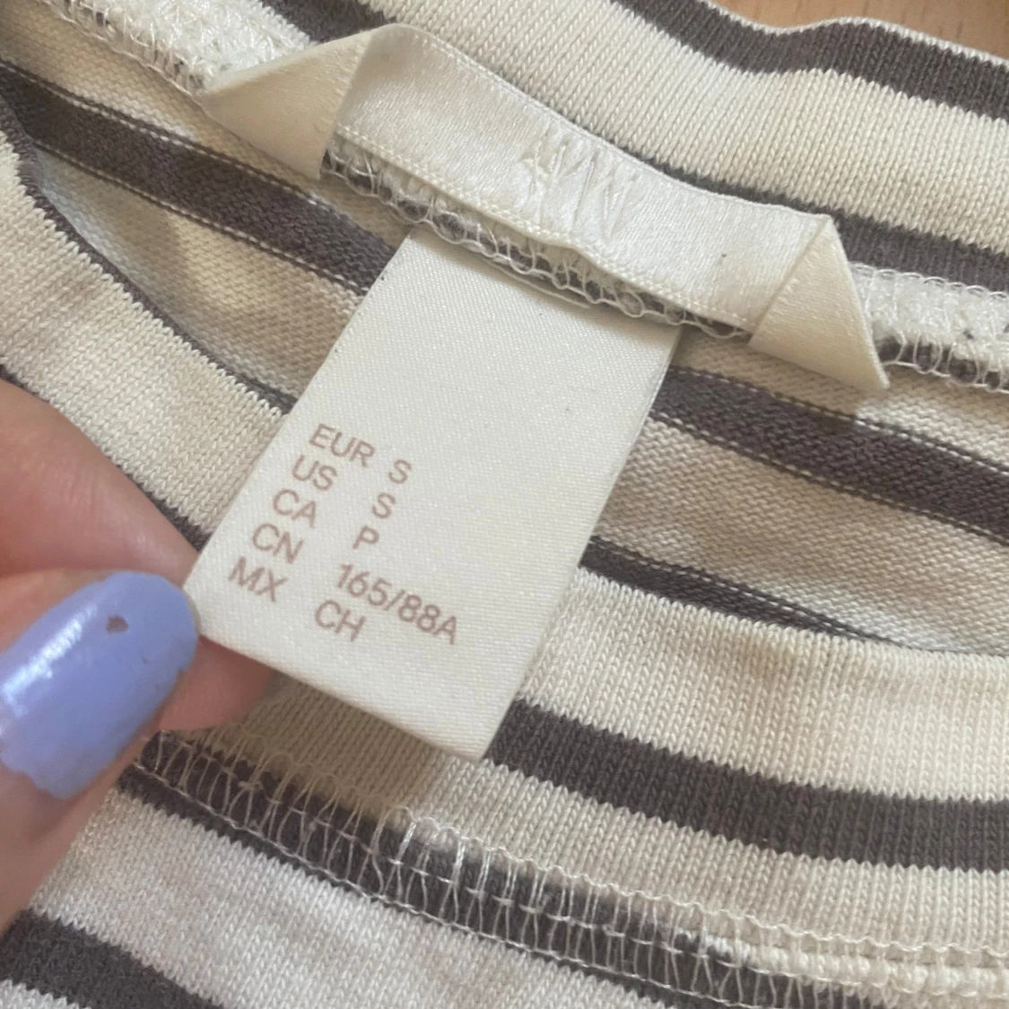 Randig långärmad tröja från H&M - 2