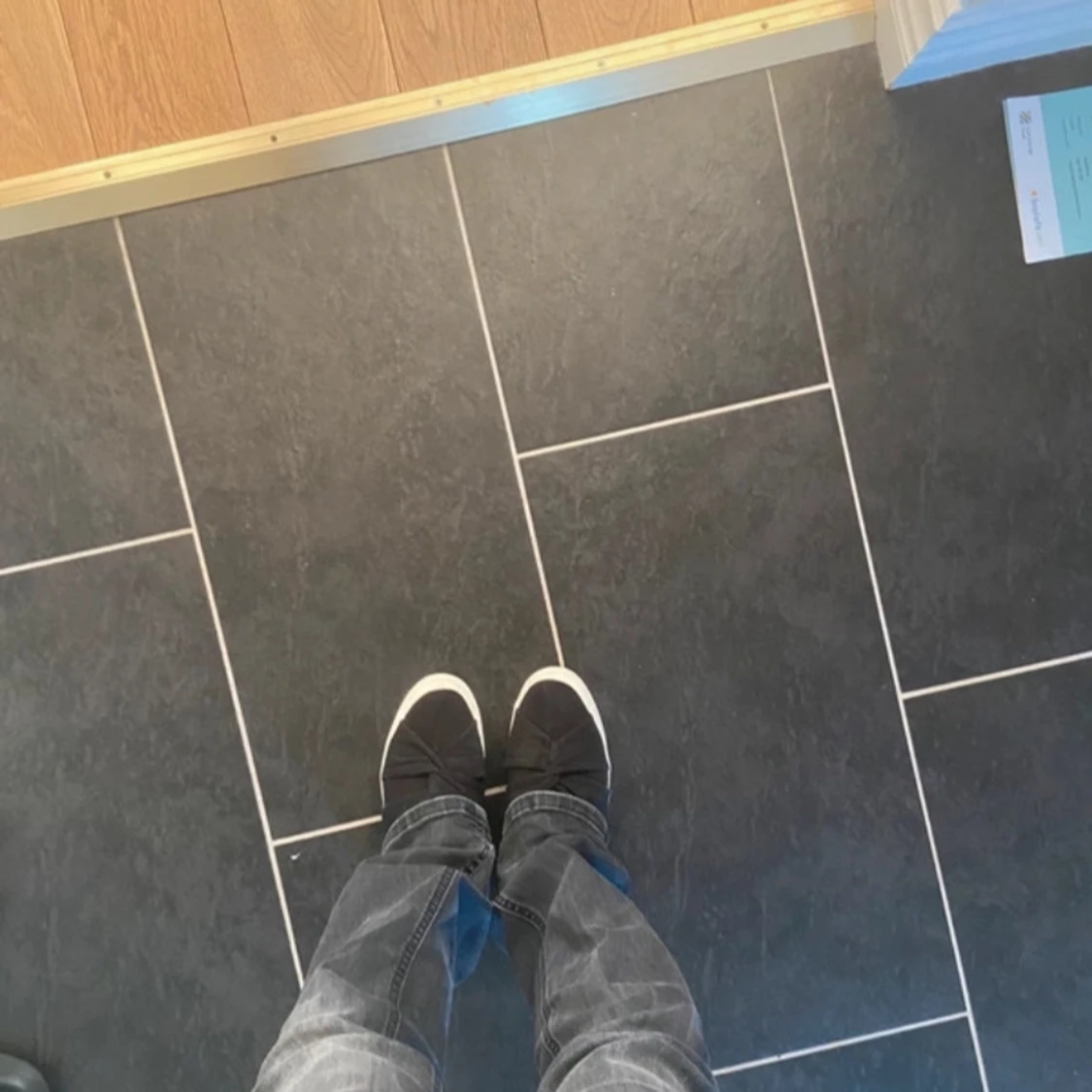 Svarta sneakers med knytning från Anna Field  - 1