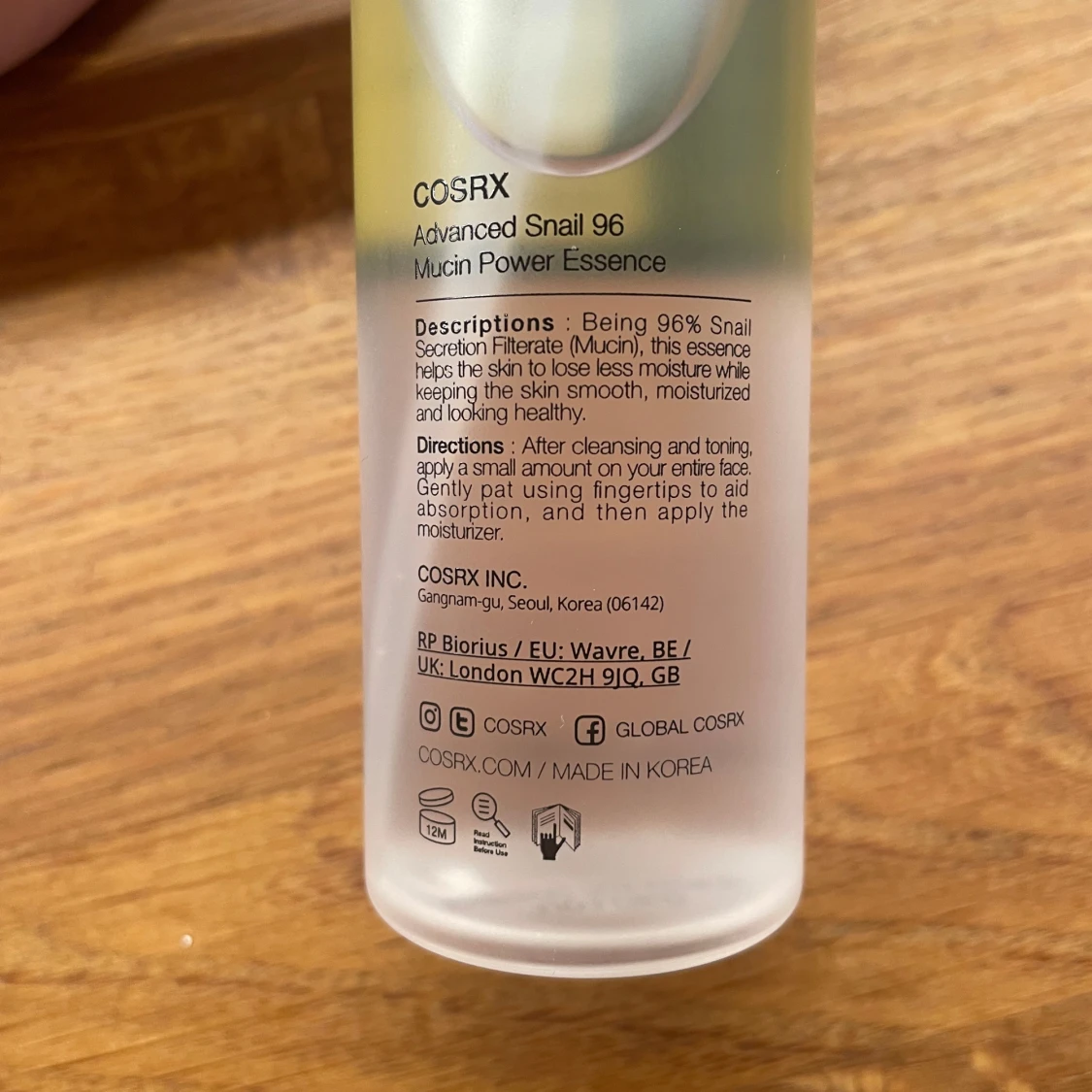 COSRX Advanced Snail 96 Mucin Power Essence - 2