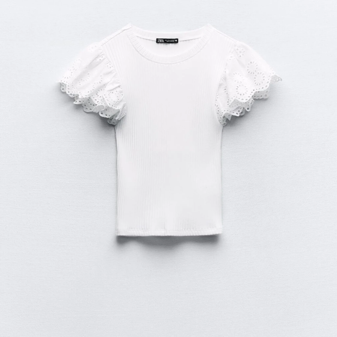 Vit topp från zara