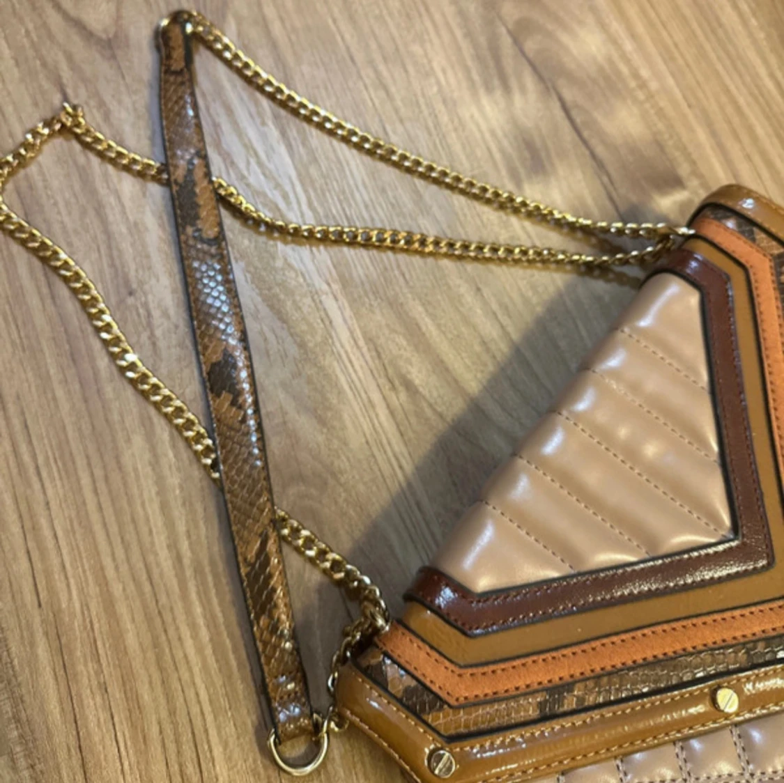 Quiltad axelväska från River Island - 3