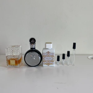 Lattafa bundel 🍍 🍏 🍦  - En perfekt bundel för dig som vill ha parfymer som är riktigt eleganta till grymma priser! 😁1x3ml: 35kr 2x3ml: 55kr 3x3ml: 69kr 5x3ml: 99kr 10x3ml: 159kr