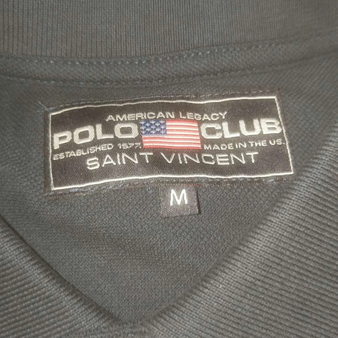 Svart pikétröja från Polo Club Saint Vincent - 2