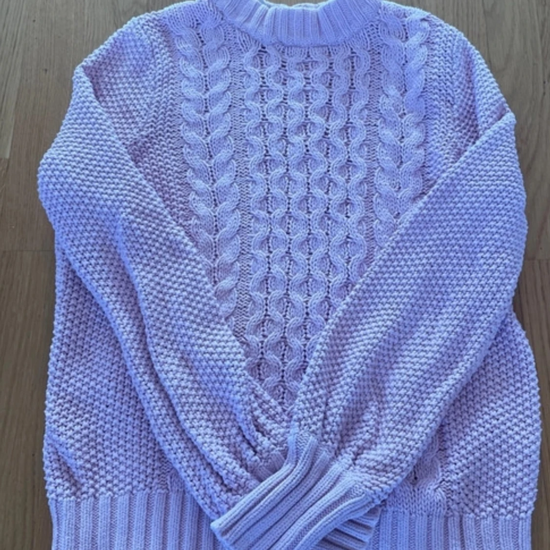 Ljusrosa stickad tröja från Hampton Republic - 3