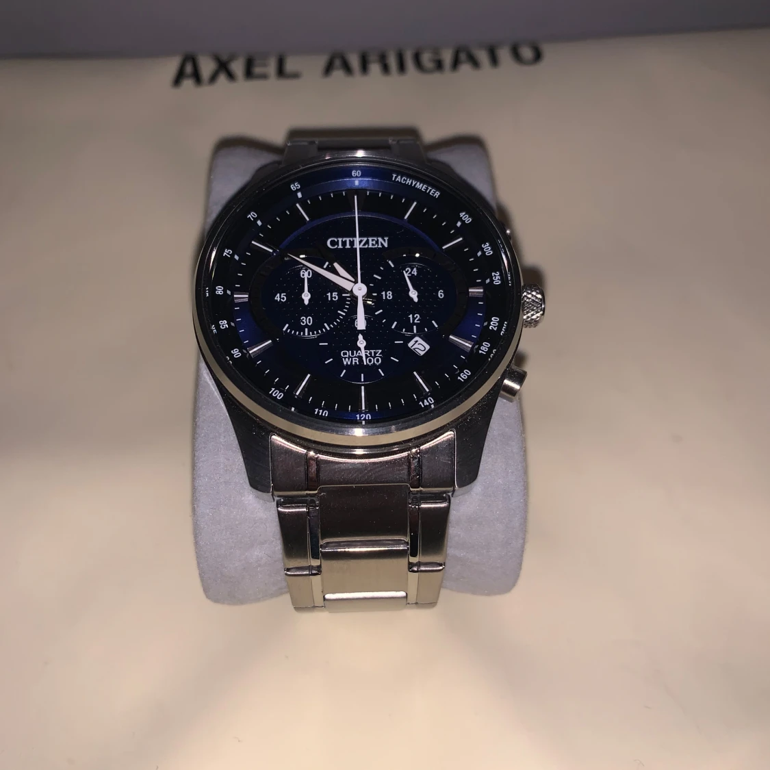 Citizen herrklocka med blå urtavla