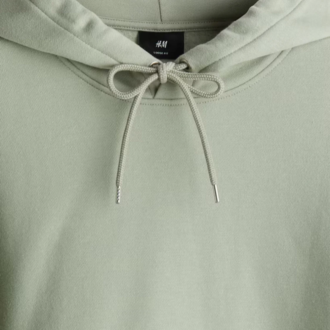 Ljusgrön hoodie från H&M - 1