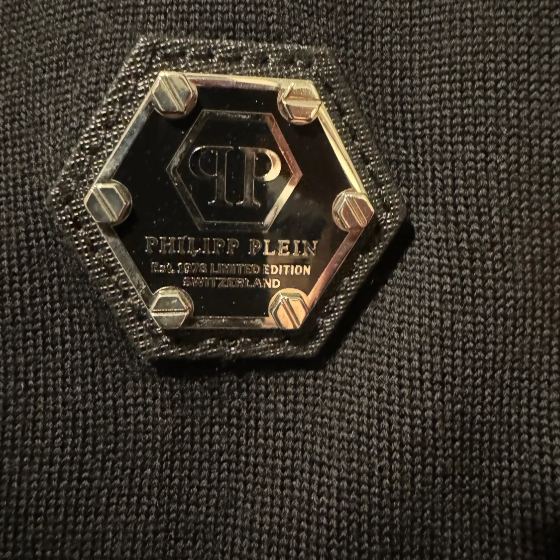 Svart kofta från Philipp Plein med dödskalle - 2