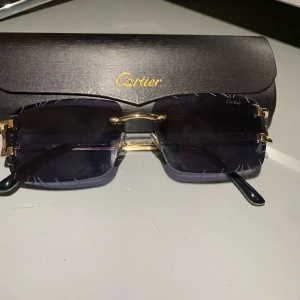 Svarta och guldiga sommarens snyggaste glasögon. - Svarta och guldiga glasögon som aldrig har använts och vill sälja dessa glasögon för endast 349kr 