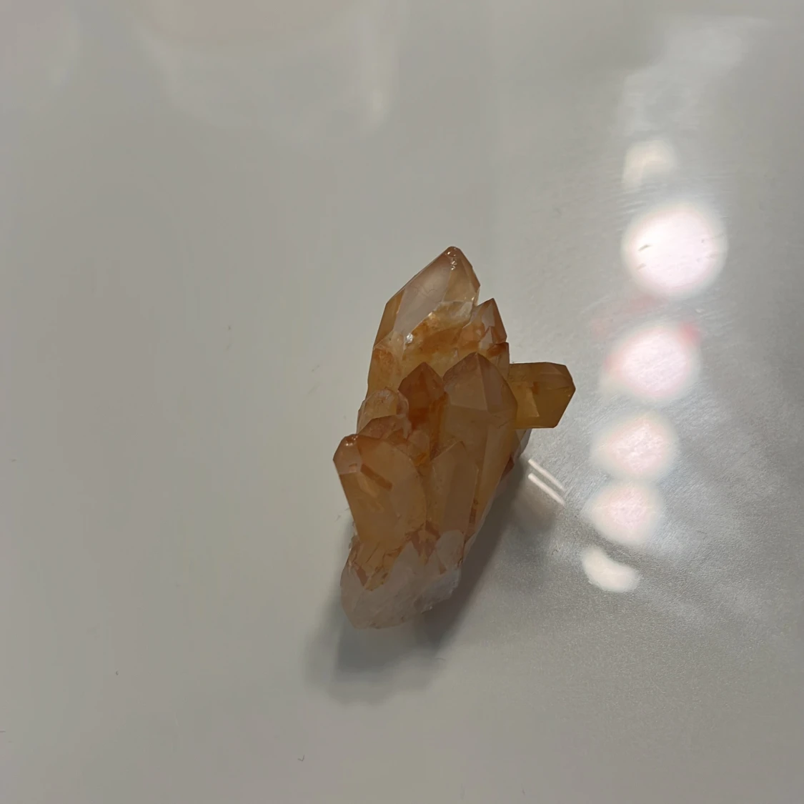 Klusterspets orange Kristal 