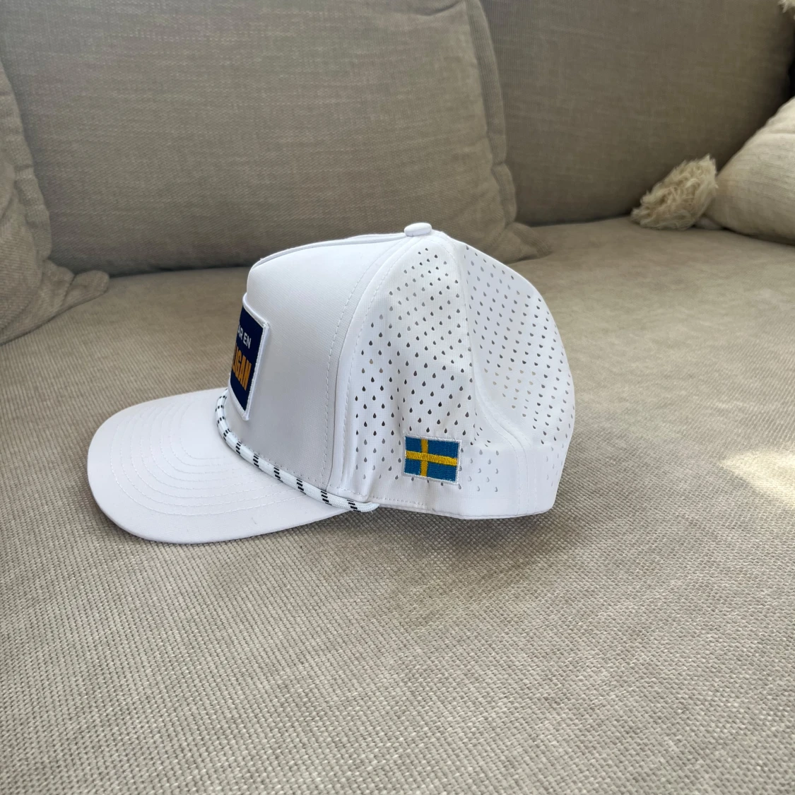 Vit keps Golfio.se Mulligan - 2