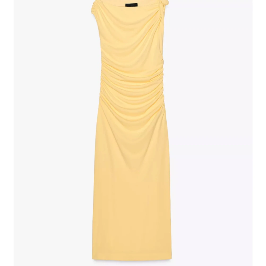 Vit asymmetrisk långklänning  - 2