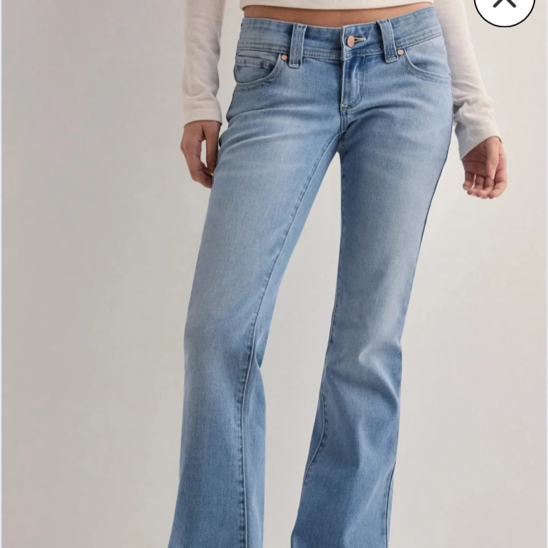 Lågmidjade jeans  - 2