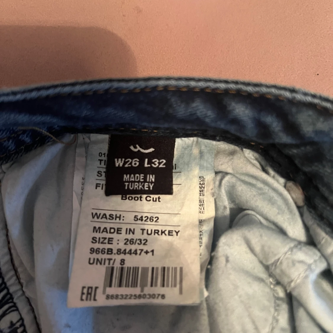 Blå bootcut jeans från LTB, W26 L32 - 4
