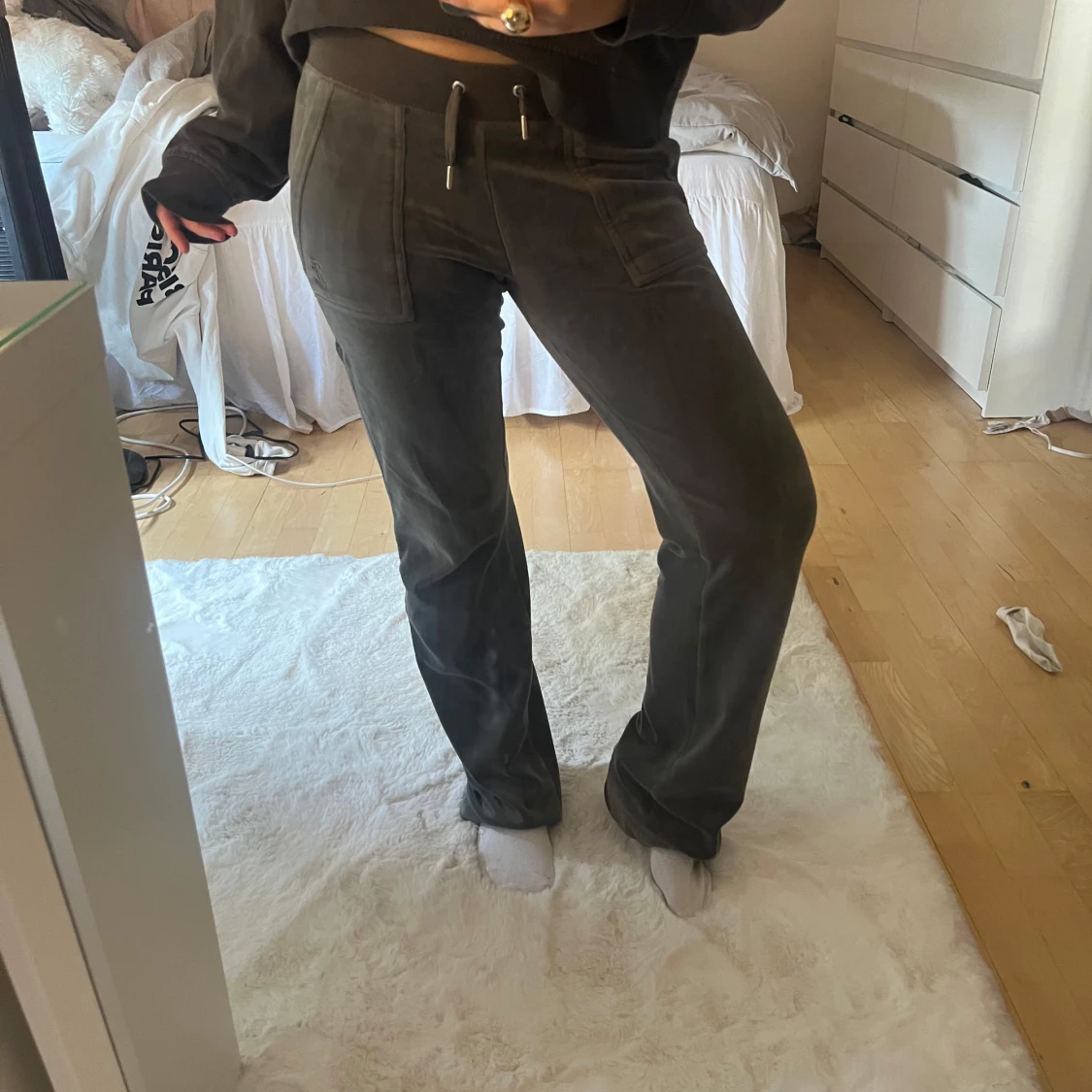 Juicy couturebyxor mörkgrå - 2