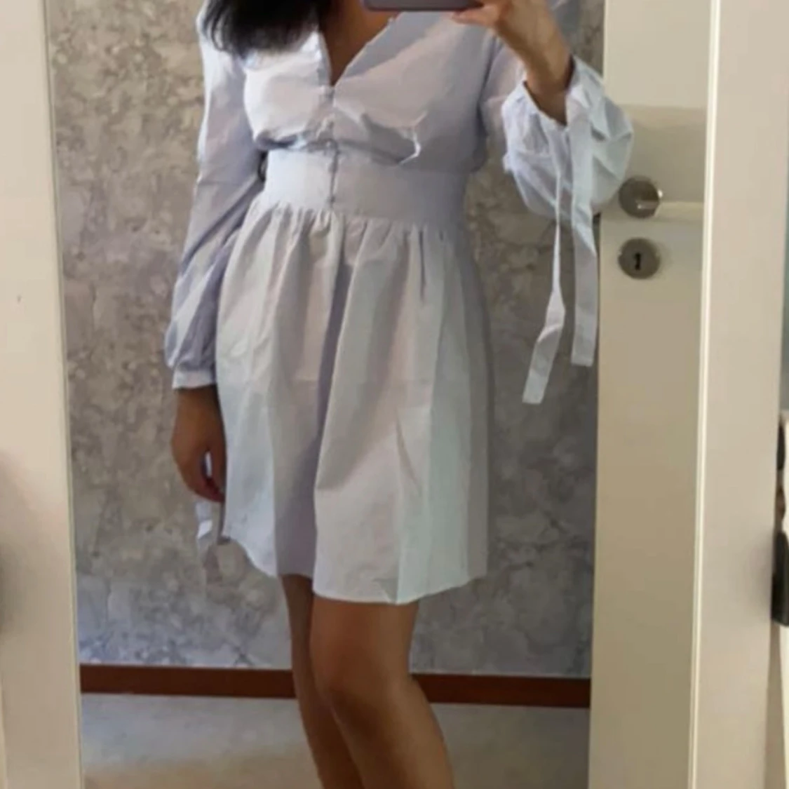 Randig kortklänning från Missguided - 1