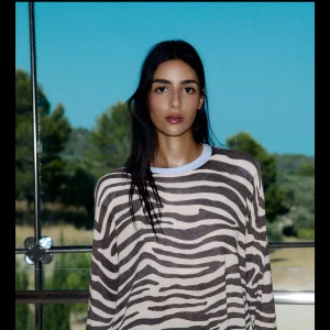 Finstickad tröja  - Helt ny finstickad tröja från Zara, aldrig använd med prislapp på. Säljer då jag inte får användning för den.  🤎🤍